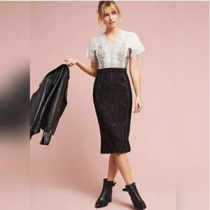 Byron Lars: Ruth Column Lace Dress for Anthropologie (NWT) Size 12